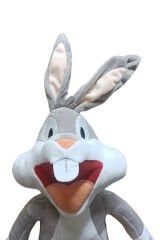 Lisanslı Bugs Bunny Peluş 40 cm – Looney Tunes’un Yıldızı Evinde!