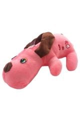 Sonsuz Sadakat: 25 cm.ik Sevimli Miskin Köpek Pembe