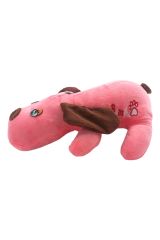 Sonsuz Sadakat: 25 cm.ik Sevimli Miskin Köpek Pembe