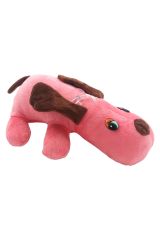 Sonsuz Sadakat: 25 cm.ik Sevimli Miskin Köpek Pembe