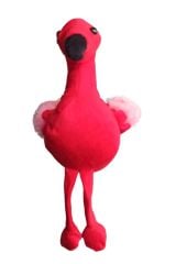 Zarif ve Trend: 25 cm.lik Oyuncak Peluş Flamingo Kırmızı Renk