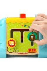 Çocuk Gelişim Oyuncağı Fil Temalı 5in1 Aktivite Küpü