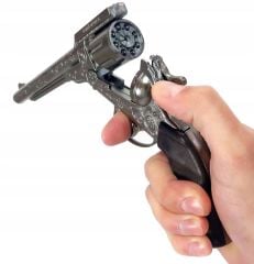 Teksas’ın Minik Kovboylarının Vazgeçilmezi Gonher 8li Metal Kapsül Patlatan Silah Seti