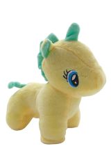 Unicorn Büyüsünü Yakalayın: Sıcacık Sarı Oyuncak Peluş Unicorn 17cm.
