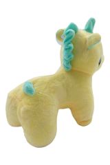 Unicorn Büyüsünü Yakalayın: Sıcacık Sarı Oyuncak Peluş Unicorn 17cm.
