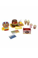 Mini Yazar Kasalı Çocuk Alışveriş Oyuncak Seti – 3 Farklı Model
