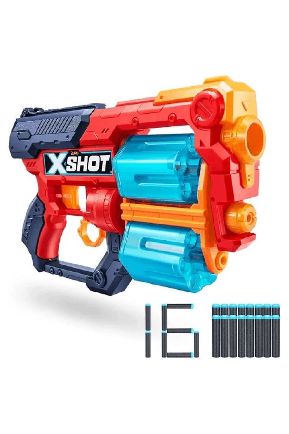 X-Shot Excel-Xcess 16 Dartlı: Savaş Alanının Yeni Kralı!