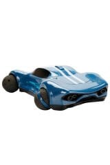 RC Drift Araba Mavi – 360° Dönüşlü, Işıklı ve USB Şarjlı