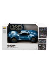 RC Drift Araba Mavi – 360° Dönüşlü, Işıklı ve USB Şarjlı