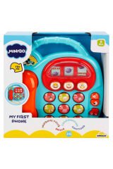 Minibo Sesli Telefon - Benim İlk Telefonum Eğitici Oyuncak