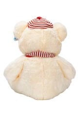 50 cm Şapkalı Atkılı Peluş Ayı - Yumuşacık Hediye