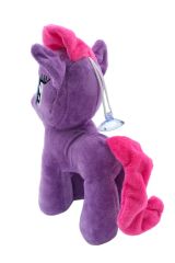 Eğlence Dolu Maceralar İçin Asılabilir Oyuncak Mor Renkli Peluş Pony Figürü 23cm.