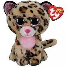Ty Beanie Boos Regular Livvie - Brown Peluş Leopard 15cm.