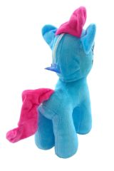 Sevimli ve Dayanıklı: Vantuzlu Oyuncak Pony Figürü Mavi Renkli 23cm.