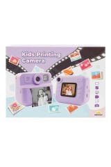 Baskılı Çocuk Fotoğraf Makinesi – Anında Baskı, Video ve Oyun Özellikli