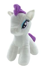 Çocukların Hayallerini Canlandıran Beyaz Renkli Peluş Pony Figürü 23cm.
