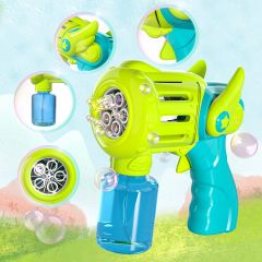 Bubble Machine Gun Baloncuk Çıkartan Tabanca Büyük Boy Pilli Otomatik Köpük Tabancası Kırmızı