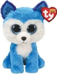 TY Prens Mavi Peluş Husky Köpek 15Cm