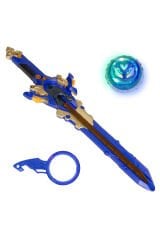 Infinity Nado Proskill Pack Fury Wave Dragon Işıklı Metal Topaç ve Epic Launcher Kılıç Fırlatıcı 48 cm