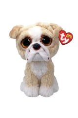 TY Beanie Boos Bulldog Pooch 15 cm Peluş Oyuncak | Orijinal TY Köpek Peluş | Yumuşak ve Sevimli Koleksiyon Oyuncağı