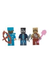 Hayal Gücünüzü Minecraft Evrenine Taşıyan Lego Uyumlu 12 Karakterli 24 Parça Minecraft Figür Seti
