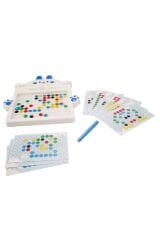 Sevimli Tavşan Manyetik Çizim Tahtası – 50 Boncuklu Manyetik Kalemli Çocuk Eğitim Oyuncağı