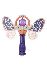 Sesli ve Işıklı Kanatlı Sihirli Asa – Pembe Kristal Işık ve Büyülü Ses Efektli Çocuk Oyuncağı