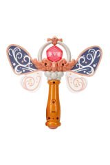 Sesli ve Işıklı Kanatlı Sihirli Asa – Pembe Kristal Işık ve Büyülü Ses Efektli Çocuk Oyuncağı