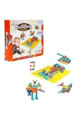 Şekilli Yapı Blokları 153 Parça – Yaratıcı İnşaat Oyunu – Eğitici Blok Seti