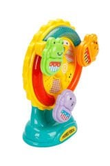 Sesli ve Işıklı Dönme Dolap - Eğitici Müzikli Oyuncak - Hayvan Sesli Bebek Oyuncağı