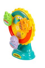 Sesli ve Işıklı Dönme Dolap - Eğitici Müzikli Oyuncak - Hayvan Sesli Bebek Oyuncağı