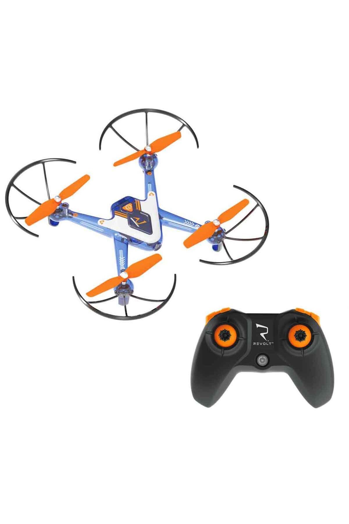 Işıklı USB Şarjlı Uzaktan Kumandalı Night Hawk Stunt Drone 22,5 cm – LED Işıklı, 16 Farklı Hareketli Uçuş