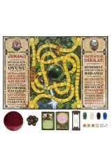 Jumanji Kutulu Strateji ve Macera Oyunu – Kırmızı Küreli, 100 Mücadele Kartı, 2-4 Oyuncu, Zeka ve Takım Oyunu