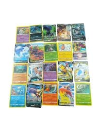 Pokemon Kartları İthal Özel Teneke Kutusunda 41 Kart Pikachu Kartları (Mor Kutu)
