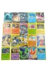 Pokemon Kartları İthal Özel Teneke Kutusunda 40 Kart Pikachu Kartları (Mavi Kutu)