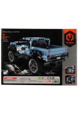 Çek Bırak Mavi Pick Up – Yapım Parçalı SUV Oyuncak 463 Parça