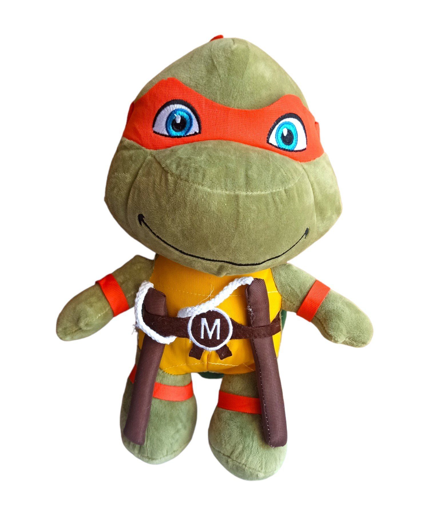 Ninja Kaplumbağalar Peluş Michelangelo Figürü 35cm. Ninja Kaplumbağalar Oyuncakları