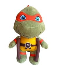 Ninja Kaplumbağalar Peluş Michelangelo Figürü 35cm. Ninja Kaplumbağalar Oyuncakları