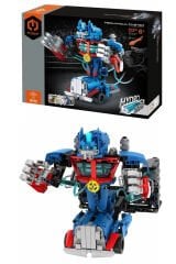 Hidrolik Savaş Robotu Yapım Seti – Pilsiz Teknik Robot Oyuncak 694 Parça