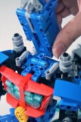 Hidrolik Savaş Robotu Yapım Seti – Pilsiz Teknik Robot Oyuncak 694 Parça