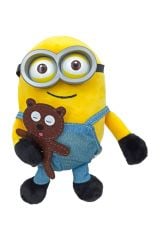 Minions Hayranlarının Favorisi: Bob - Oyuncak Peluş 22cm. Kafasında Vantuzlu Minions Bob Figürü