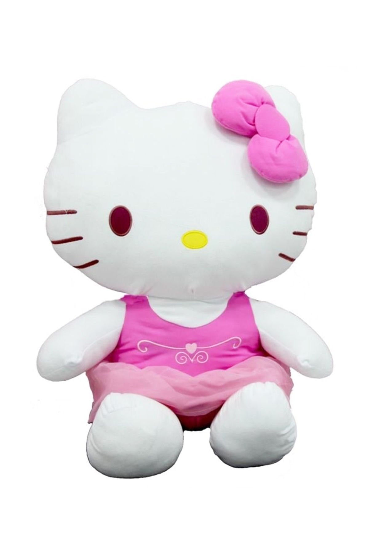 36 cm Boyunda Lisanslı Pembe Hello Kitty Peluş Oyuncak