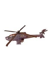 Metal Işıklı ve Sesli Dev Savaş Helikopteri (26 cm) - Gerçekçi Uçuş Deneyimi!