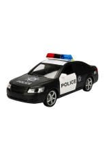 1:16 Sesli ve Işıklı Araba – Sürtmeli Oyuncak Polis Taksi 24 cm
