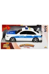 1:16 Sesli ve Işıklı Araba – Sürtmeli Oyuncak Polis Taksi 24 cm