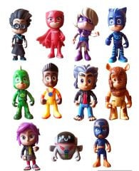 Pijamaskeliler 11li Mega Set Pj Masks Orjinal Kalitesinde Özel Set
