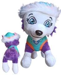 Paw Patrol Peluş Everest Paw Patrol Karakterlerinden Oyuncak Peluş Everest 22cm.