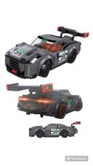 Spor Araba Lego 166 Parça Işıkları Yanan Spor Araba Lego Seti Siyah