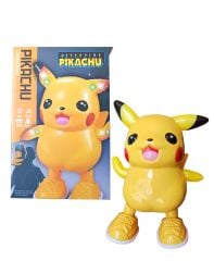 Dans Eden Müzikli Işıklı Pokemon Figürü Oyuncak Pikachu Karakteri 22cm.