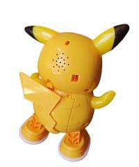 Dans Eden Müzikli Işıklı Pokemon Figürü Oyuncak Pikachu Karakteri 22cm.
